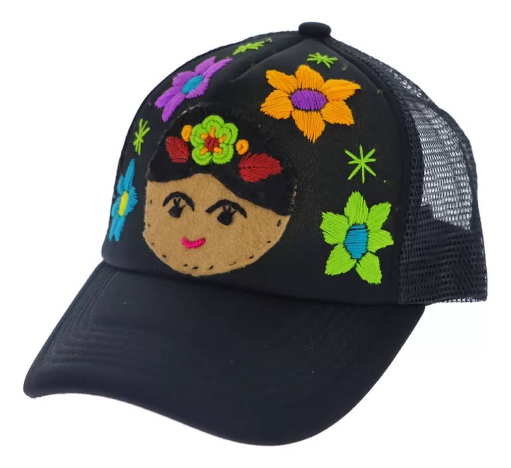 Gorra Bordado A Mano Artesanal