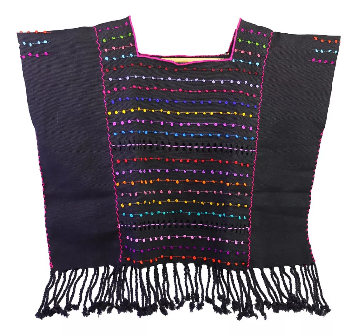 Blusa De Telar Nuditos De Colores Blusa De Moda Artesanal - Image 2
