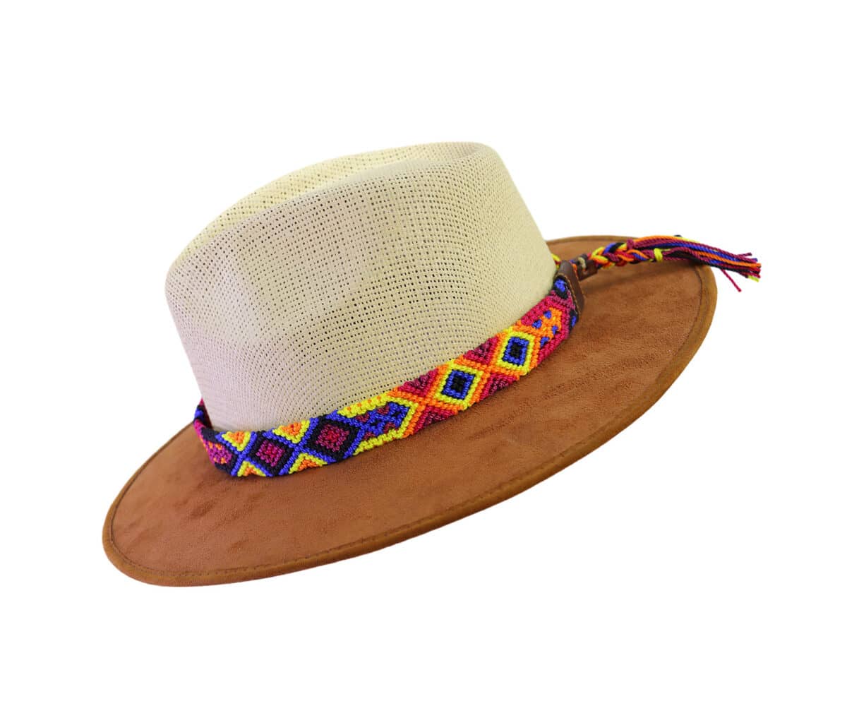 Toquillas Para Sombrero Bordados De Colores Cinto De Moda