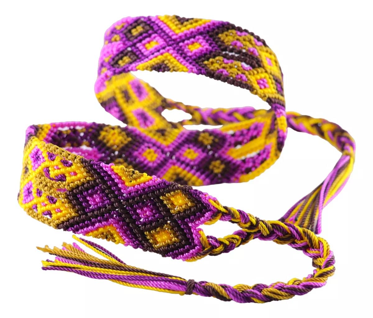 Toquillas Para Sombrero De Moda Cinto Bordados Artesanal - Image 3
