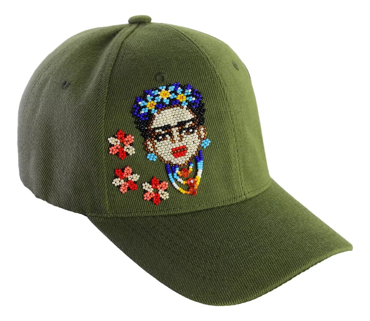 Gorra De Frida Kahlo Chaquira Gorra Mujer De Moda