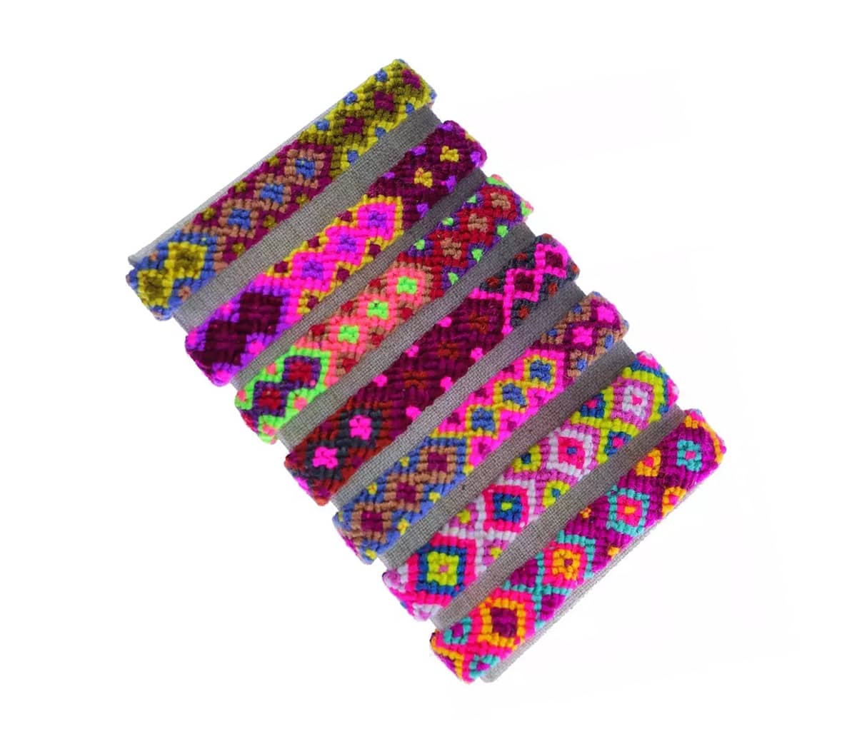 Pulseras Bordadas Unisex Pulseras Artesanal