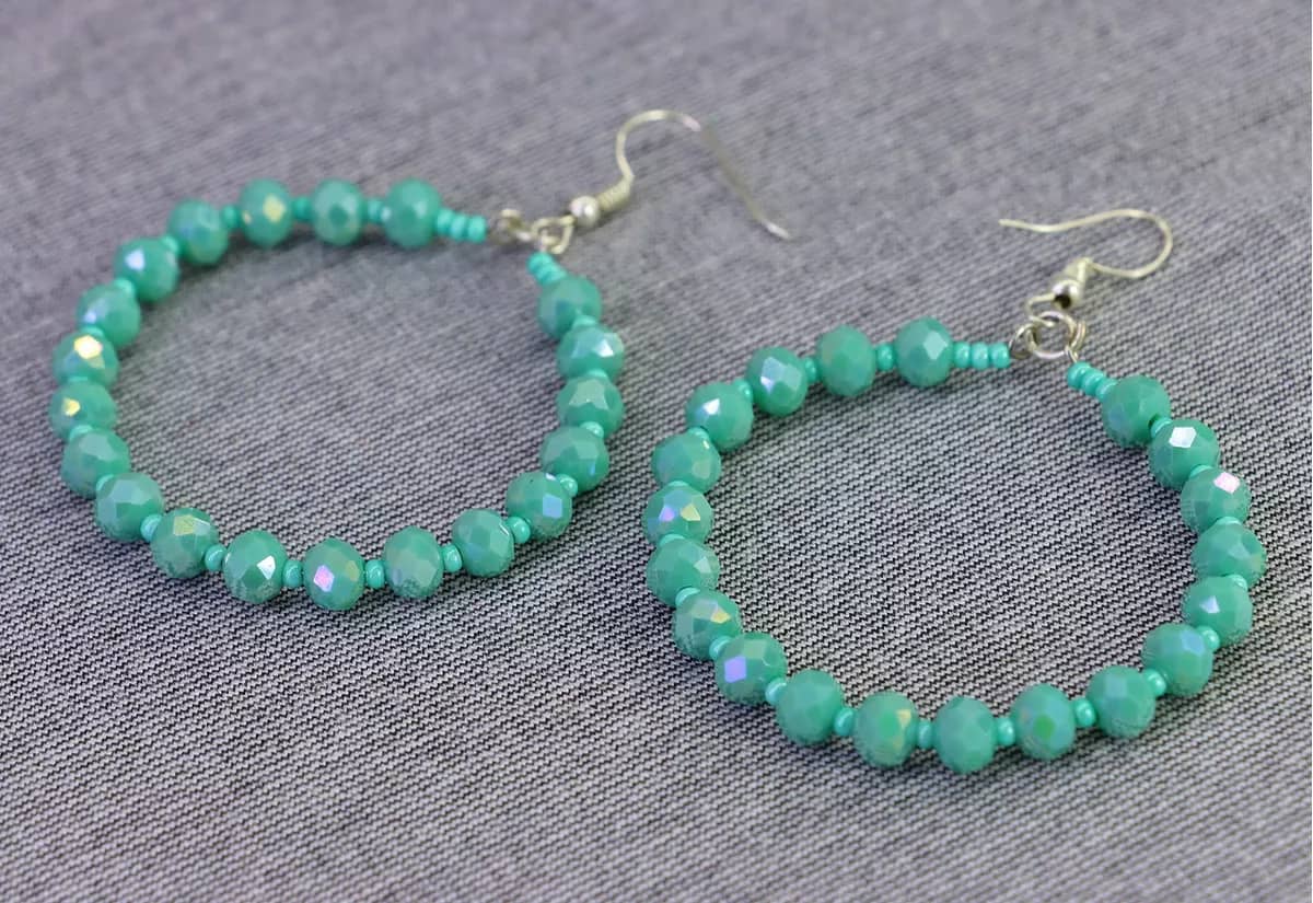Set De 12 Pares De Aretes Arracadas De Colores - Image 2