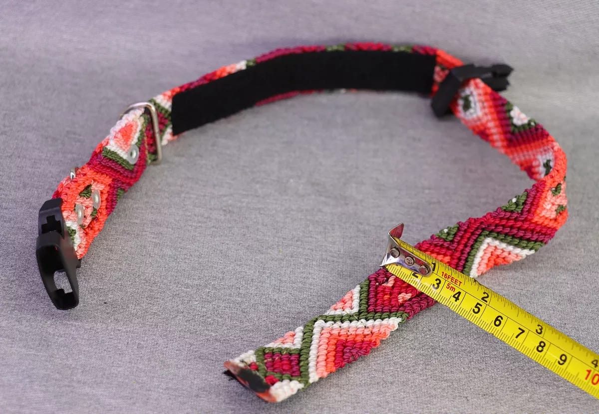 Collar Para Perro Tamaño Chico Collar Bordado Artesanal - Image 2