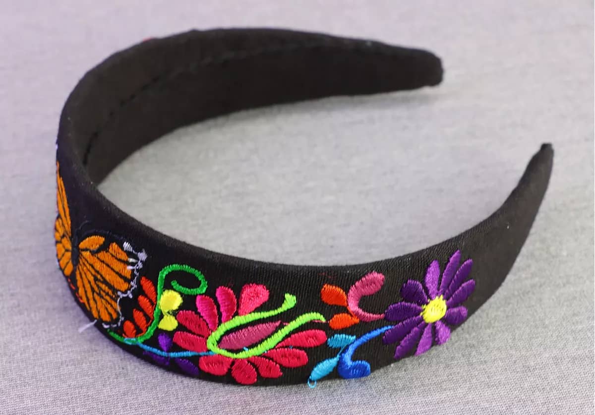 Diademas Bordadas De Mariposa Diademas De Moda - Image 3