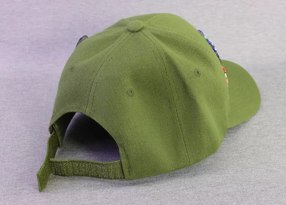 Gorra De Frida Kahlo Chaquira Gorra Mujer De Moda - Image 2