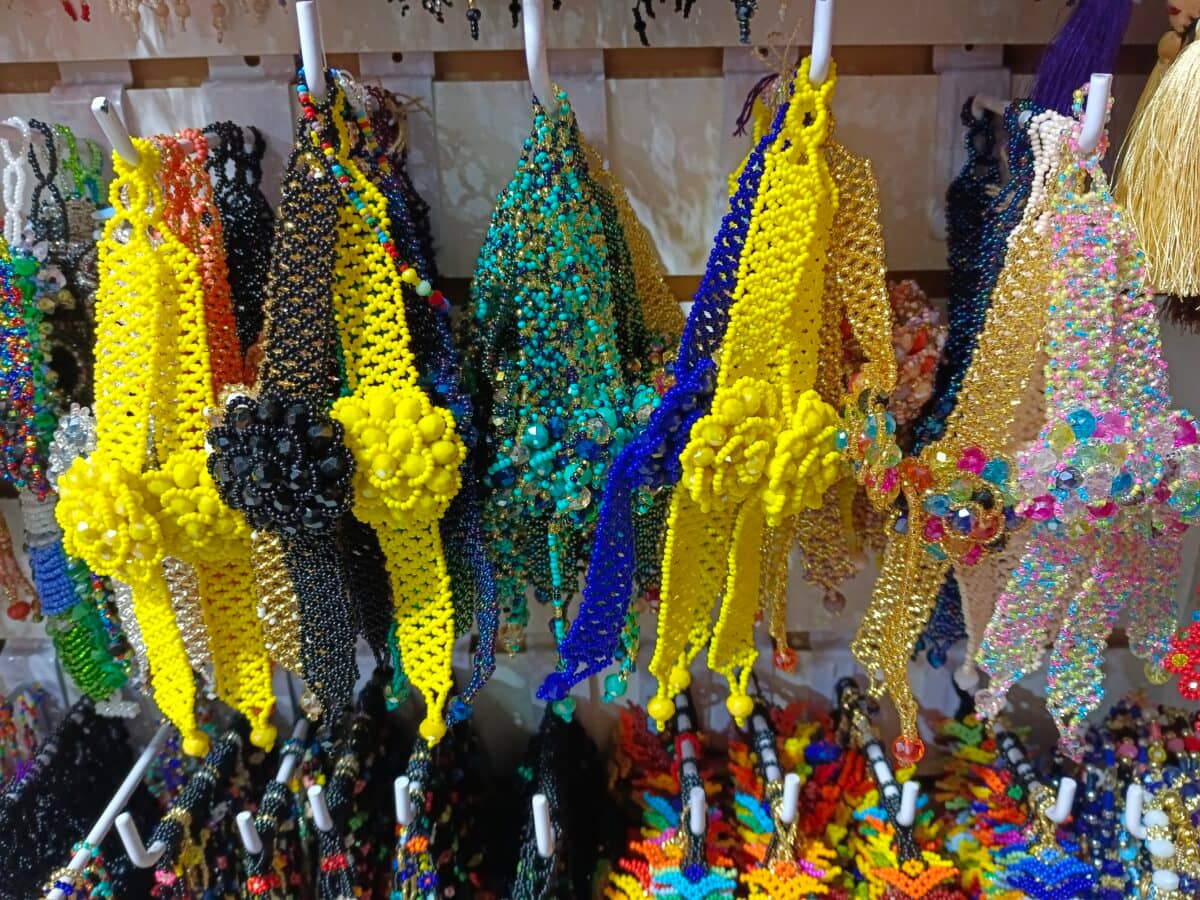 Set De 12 Pulseras De Cristal Pulsera De Colores Artesanales