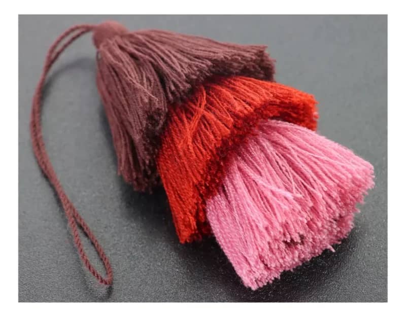 Pompónes Colgantes Decorativos Artesanales